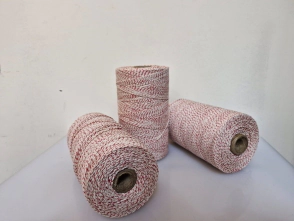 Bobina hilo Bicolor Rojo/Blanco x 1/2Kg Caja x 20U      