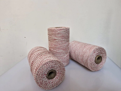 Bobina hilo Bicolor Rojo/Blanco x 1/2Kg Caja x 20U      